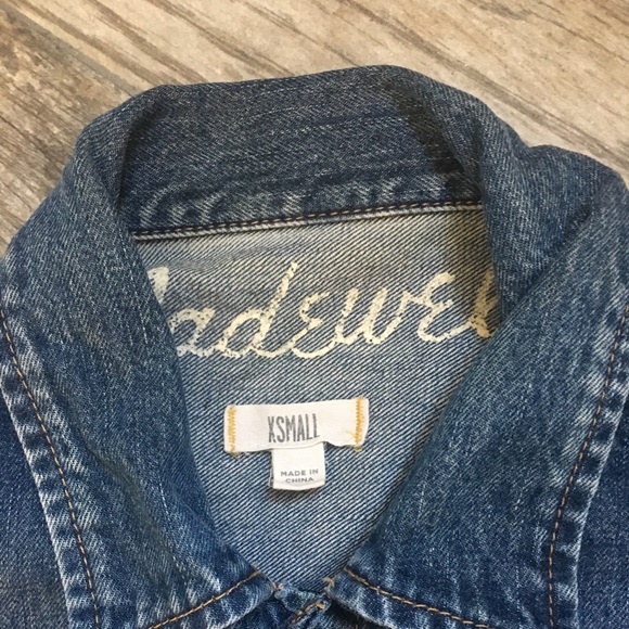 Madewell Jean Jacket in Storm Cloud Wash - Picture 3 of 8